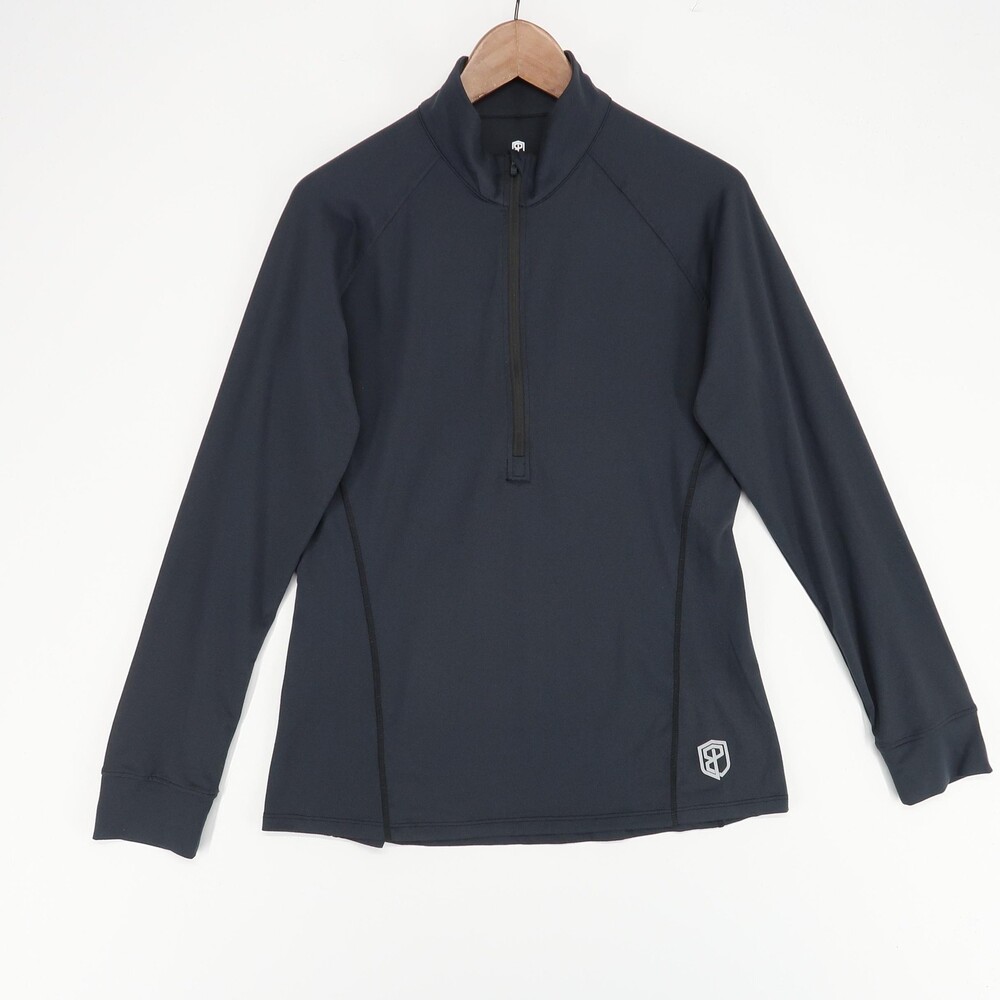 Born Primative Half Zip‎ Pullover Womens Medium Dark Gray Functional Fitness